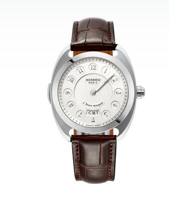 Replica Hermes Dressage Watch Dressage L'Heure Masquée Stainless Steel